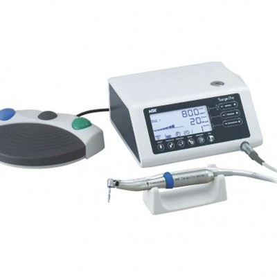 Unidade de controlo cirúrgico NRK Surge Pro com pedal e caneta médica