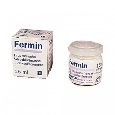 Frasco e embalagem de Fermin 15 ml massa de selagem de sulfato de zinco