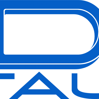 Logótipo azul da marca DENTAURUM