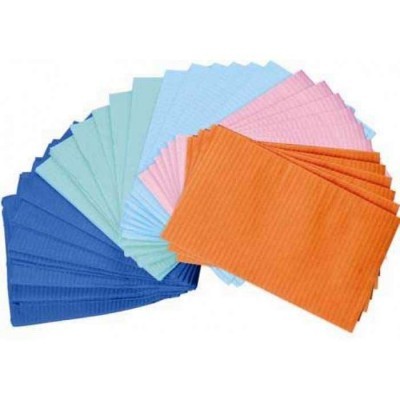 Conjunto de panos de microfibra coloridos em leque