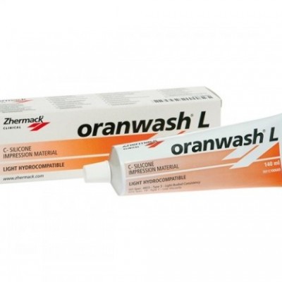 Tubo de impressão oranwash L com caixa na cor branca e laranja