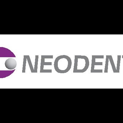 Logótipo NEODENT em cinzento e roxo sobre fundo branco