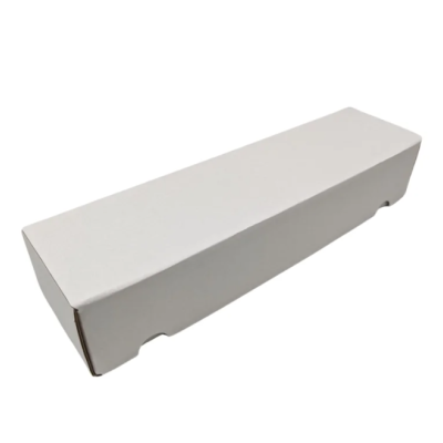 Caixa de cartão rectangular branca
