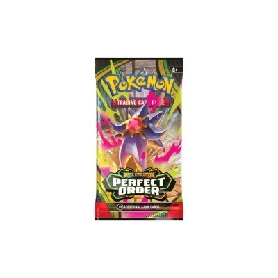 Pack de cartas Pokémon Mega Evolution Perfect Order para jogo de cartas colecionáveis