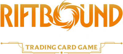 Logotipo do jogo de cartas Riftbound League of Legends Trading Card Game