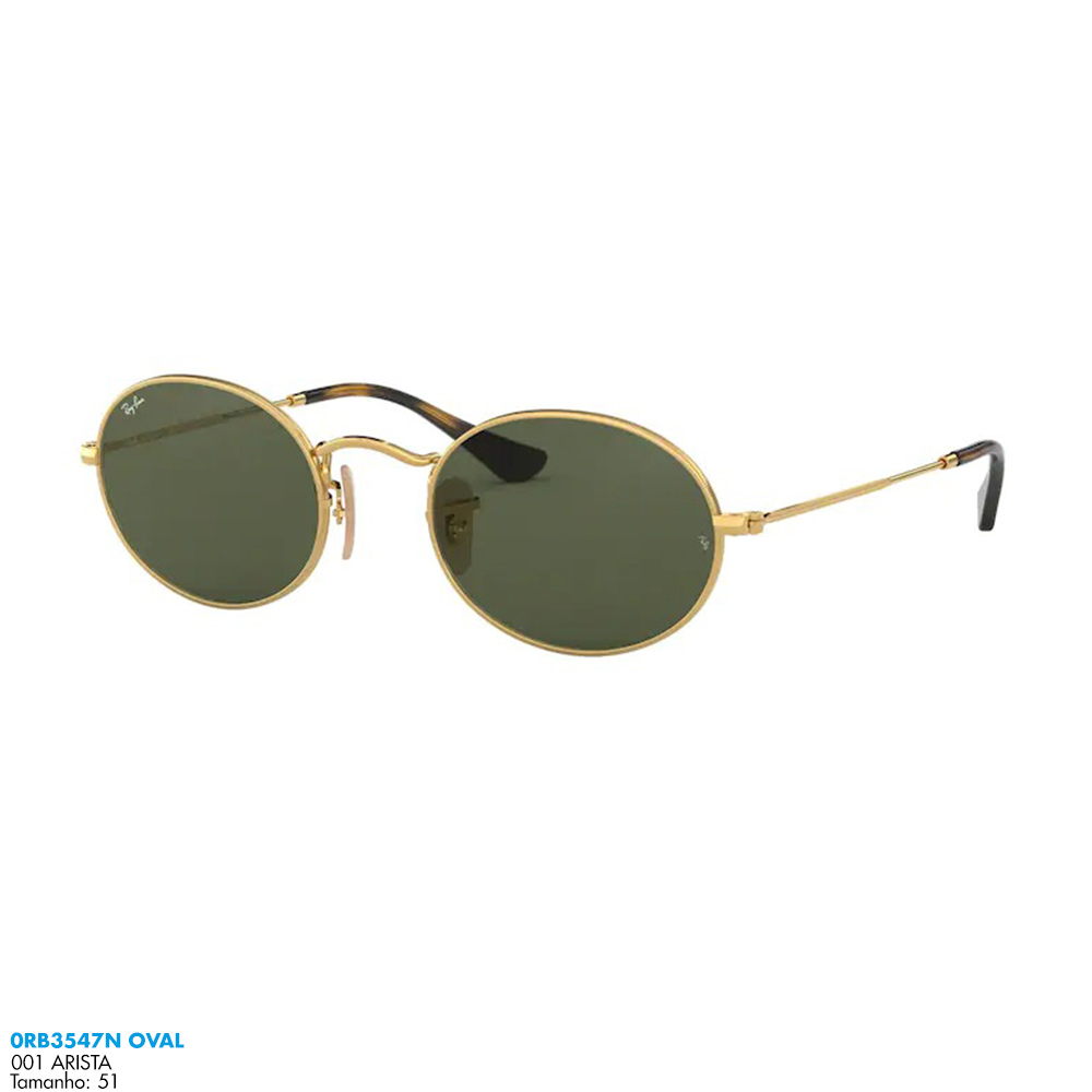 Óculos de sol Ray-Ban 0RB3547N OVAL Óculos de sol Ray-Ban 0RB3547N OVAL