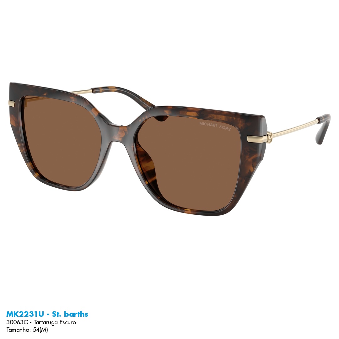 Óculos de sol Michael Kors MK2231U - St. barths Óculos de sol Michael Kors MK2231U - St. barths