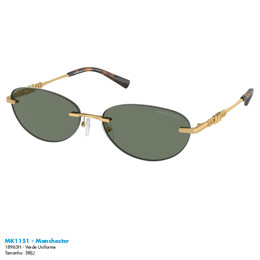 Óculos de sol Michael Kors MK1151 - Manchester Óculos de sol Michael Kors MK1151 - Manchester