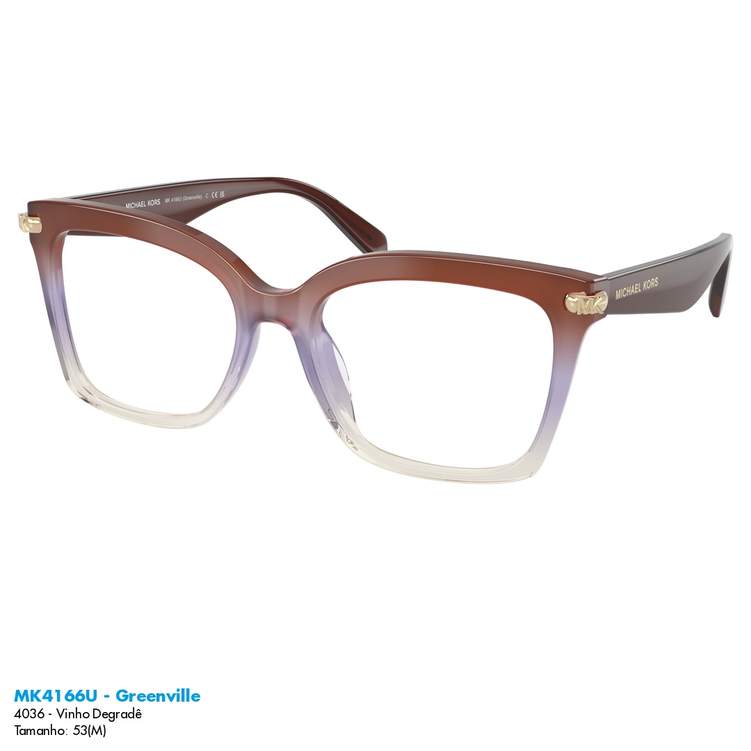 Óculos de vista Michael Kors MK4166U - Greenville Óculos de vista Michael Kors MK4166U - Greenville