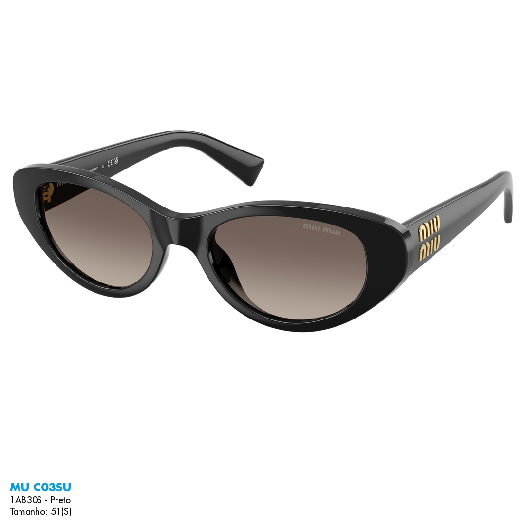 Óculos de sol Miu Miu MU C03SU Óculos de sol Miu Miu MU C03SU