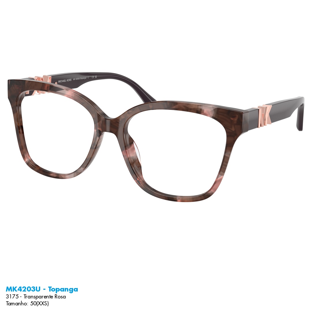 Óculos de vista Michael Kors 0MK4203U - Topanga Óculos de vista Michael Kors 0MK4203U - Topanga