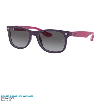Óculos de sol Ray-Ban RJ9052S JUNIOR NEW WAYFARER