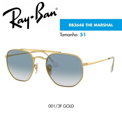 Óculos de sol Ray-Ban RB3648 THE MARSHAL