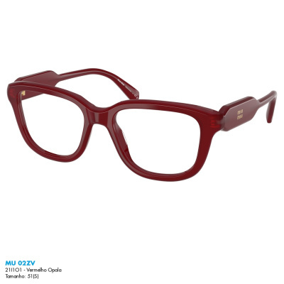 Óculos de vista Miu MU 02ZV