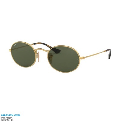 Óculos de sol Ray-Ban 0RB3547N OVAL