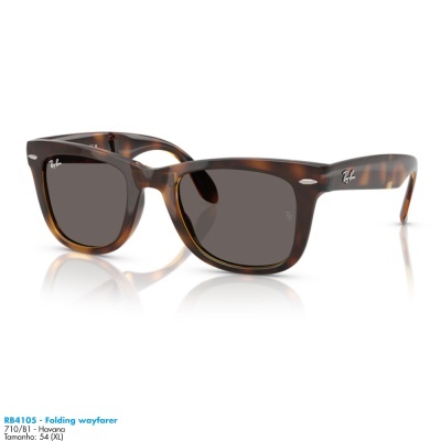 Óculos de sol Ray-Ban RB4105 FOLDING WAYFARER