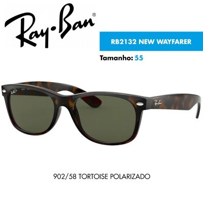 Óculos de sol Ray-Ban RB2132 NEW WAYFARER Óculos de sol Ray-Ban RB2132 NEW WAYFARER