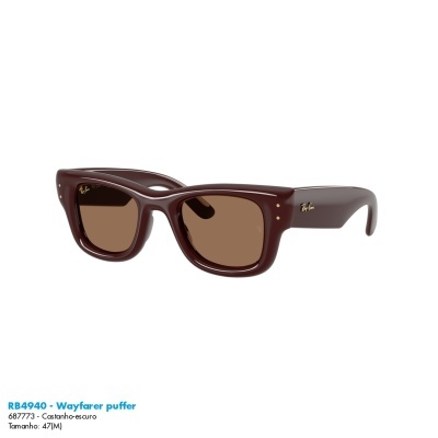 Óculos de sol Ray-Ban RB4940 - Wayfarer puffer Óculos de sol Ray-Ban RB4940 - Wayfarer puffer
