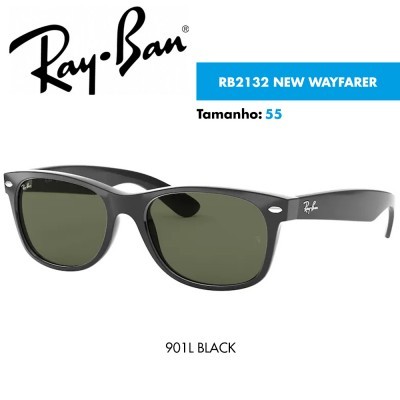 Óculos de sol Ray-Ban RB2132 NEW WAYFARER Óculos de sol Ray-Ban RB2132 NEW WAYFARER