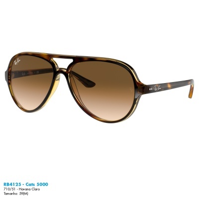 Óculos de sol Ray-Ban RB4125 CATS 5000