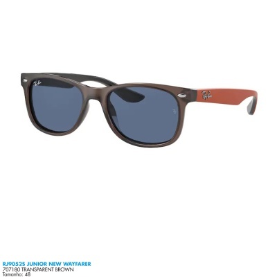 Óculos de sol Ray-Ban RJ9052S JUNIOR NEW WAYFARER