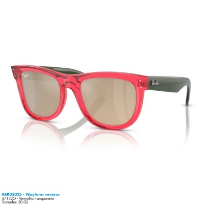 Óculos de sol Ray-Ban RBR0502S - Wayfarer reverse
