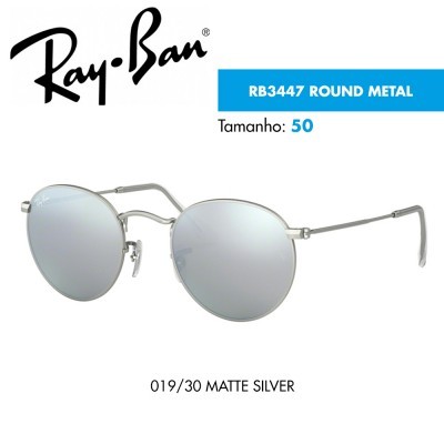 Óculos de sol Ray-Ban RB3447 ROUND METAL