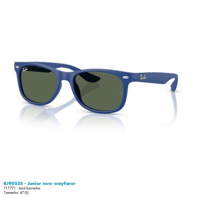 Óculos de sol Ray-Ban RJ9052S JUNIOR NEW WAYFARER