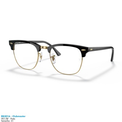 Óculos de sol Ray-Ban RB3016 CLUBMASTER