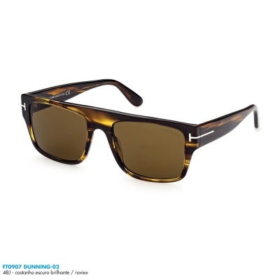 Óculos de sol Tom Ford FT0907 DUNNING-02 Óculos de sol Tom Ford FT0907 DUNNING-02