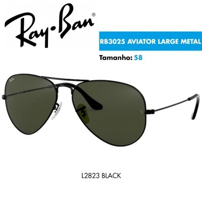 Óculos de sol Ray-Ban RB3025 AVIATOR