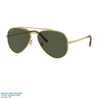 Óculos de sol Ray-Ban RB3625 NEW AVIATOR Óculos de sol Ray-Ban RB3625 NEW AVIATOR