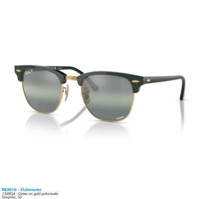 Óculos de sol Ray-Ban RB3016 CLUBMASTER
