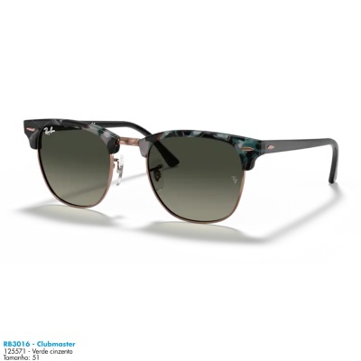 Óculos de sol Ray-Ban RB3016 CLUBMASTER