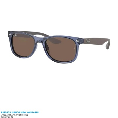 Óculos de sol Ray-Ban RJ9052S JUNIOR NEW WAYFARER