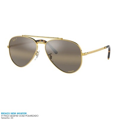 Óculos de sol Ray-Ban RB3625 NEW AVIATOR Óculos de sol Ray-Ban RB3625 NEW AVIATOR