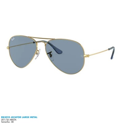 Óculos de sol Ray-Ban RB3025 AVIATOR