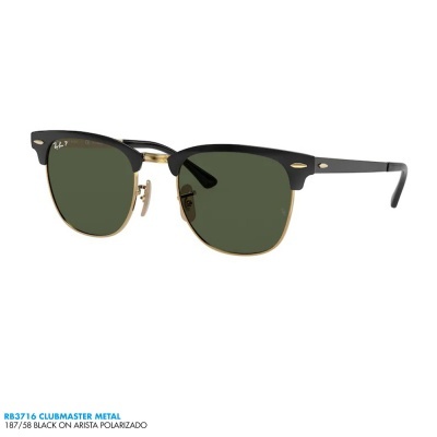 Óculos de sol Ray-Ban RB3716 CLUBMASTER METAL