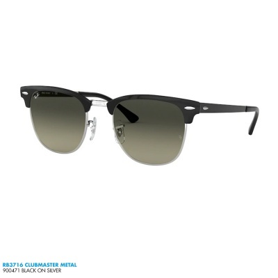 Óculos de sol Ray-Ban RB3716 CLUBMASTER METAL
