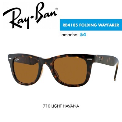 Óculos de sol Ray-Ban RB4105 FOLDING WAYFARER