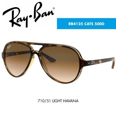 Óculos de sol Ray-Ban RB4125 CATS 5000