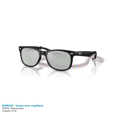 Óculos de sol Ray-Ban RJ9052S JUNIOR NEW WAYFARER