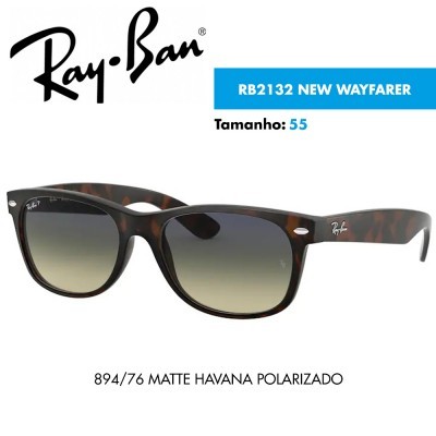 Óculos de sol Ray-Ban RB2132 NEW WAYFARER Óculos de sol Ray-Ban RB2132 NEW WAYFARER