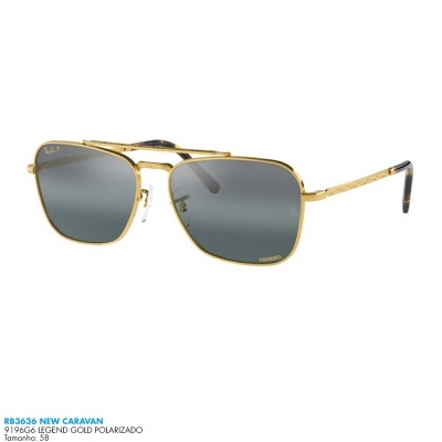 Óculos de sol Ray-Ban RB3636 NEW CARAVAN