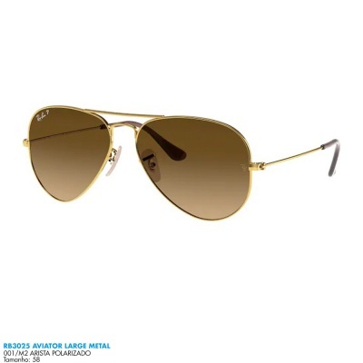 Óculos de sol Ray-Ban RB3025 AVIATOR