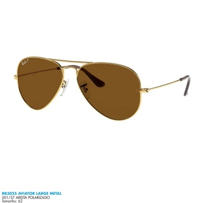 Óculos de sol Ray-Ban RB3025 AVIATOR