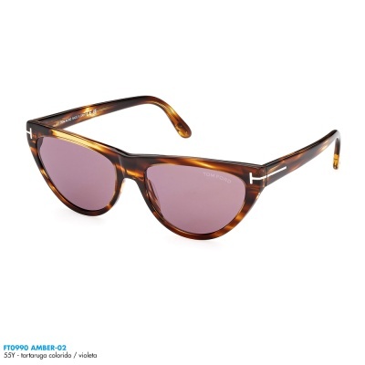 Óculos de sol Tom Ford FT0990 AMBER-02