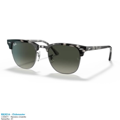 Óculos de sol Ray-Ban RB3016 CLUBMASTER
