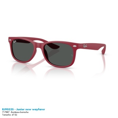 Óculos de sol Ray-Ban RJ9052S JUNIOR NEW WAYFARER