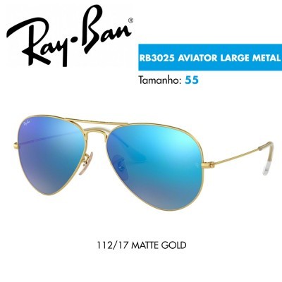 Óculos de sol Ray-Ban RB3025 AVIATOR